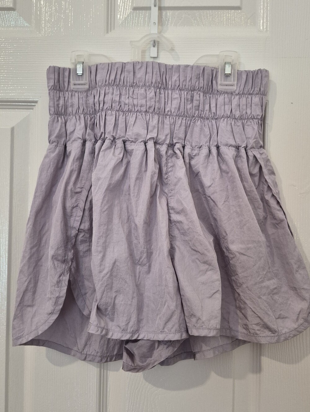 FREE PEOPLE | X-LARGE | Lavendar Shorts W/ Stretchy Waistband